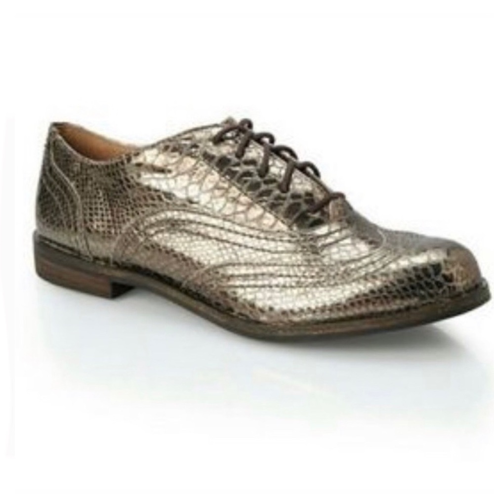 EUC- Lucky Brand ‘Kairo’ Leather Oxford Wing Tips w/Ribbon Laces